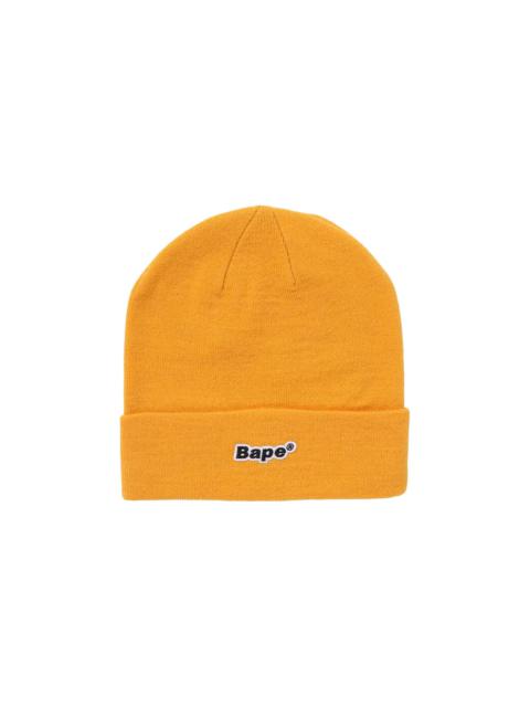 BAPE Patch Knit Cap 'Yellow'