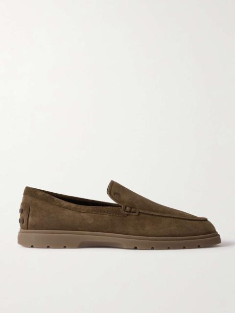 Suede Loafers