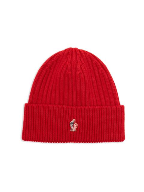 logo-appliqué beanie