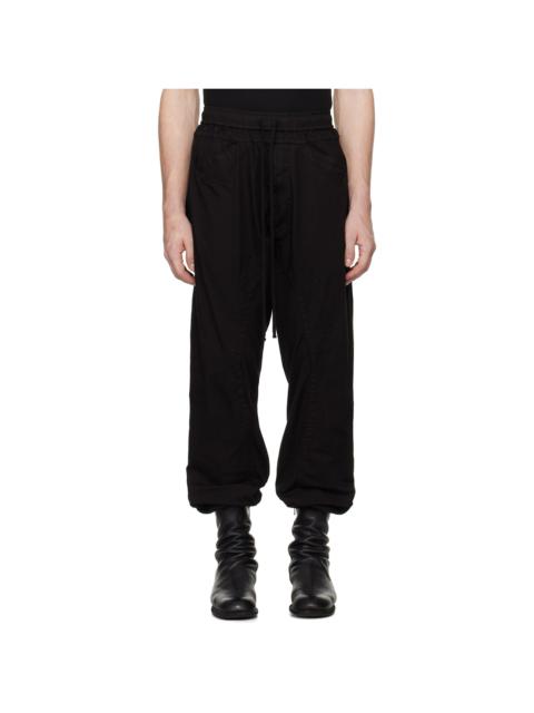 Black Jogger Track Pants