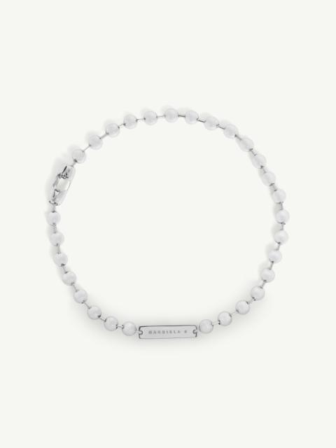 MM6 Maison Margiela Military ball necklace