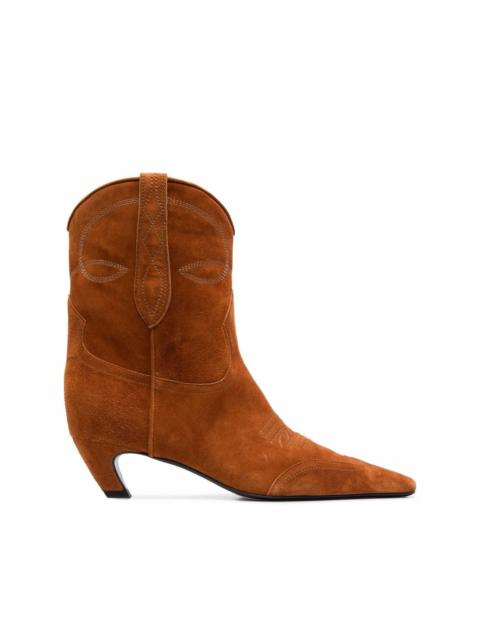 KHAITE The Dallas ankle boots