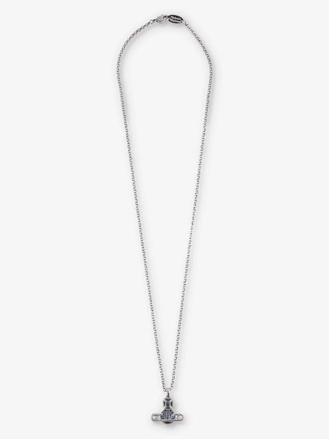 Vivienne Westwood Kitty brass necklace