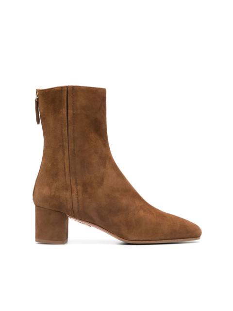 60mm suede ankle boots