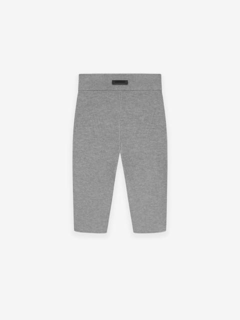 ESSENTIALS Womens Waffle Biker Short