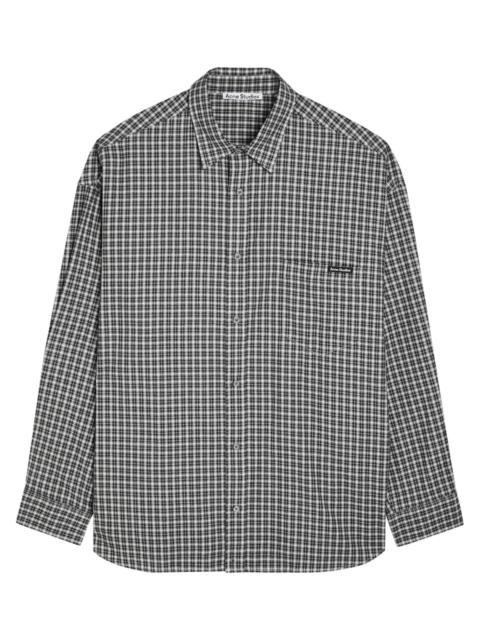 Acne Studios Acne Studios Plaid Cotton Shirt