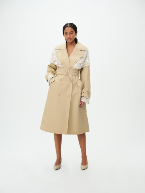 For Love & Lemons Maru Oversized Trench Coat