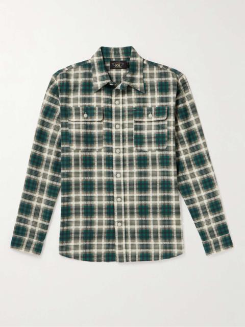 RRL by Ralph Lauren Matlock Plaid Cotton-Flannel Shirt