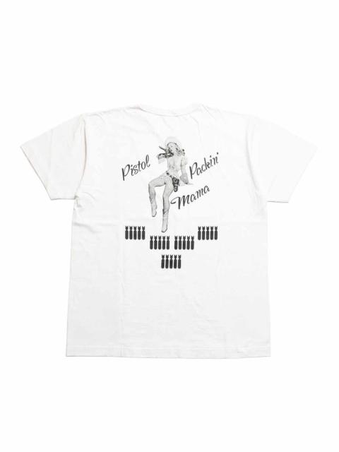 Buzz Rickson's S/S T-SHIRT - PISTOL PACKIN' MAMA - BR79780