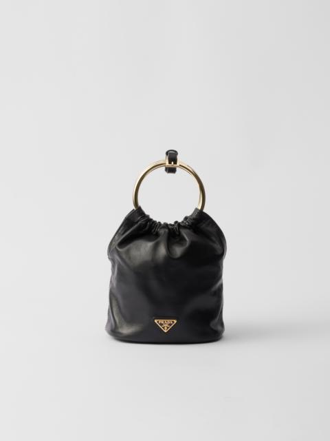 Nappa leather mini bag