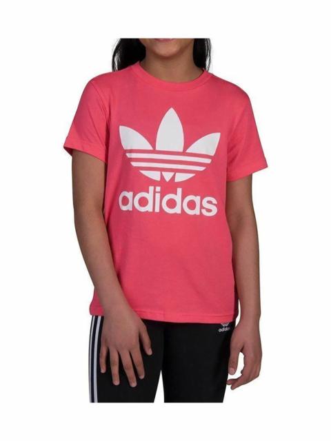 adidas Originals Trefoil Tee GS "Real Pink / White" CY2296
