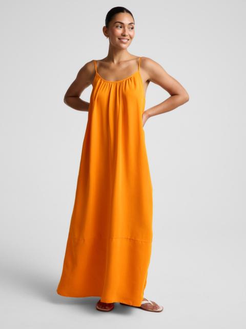 BEYOND YOGA Sunkissed Cupro Maxi Dress