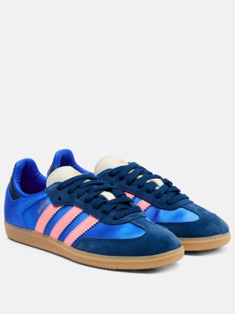adidas Samba OG suede-trimmed sneakers