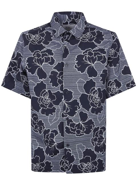 Les Deux "Charlie Poppy Aop" Short Sleeves Shirt