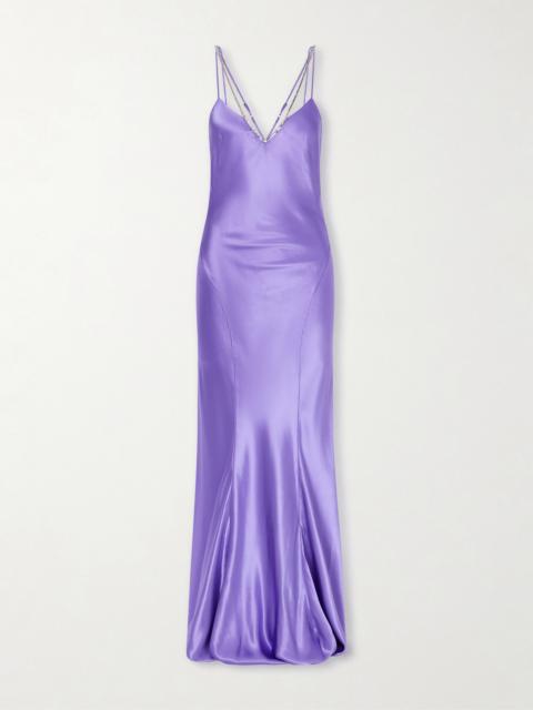 TOM FORD Embellished Satin Gown