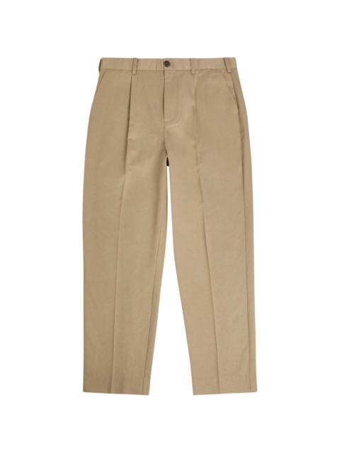 Wax London Aubyn pleated trousers