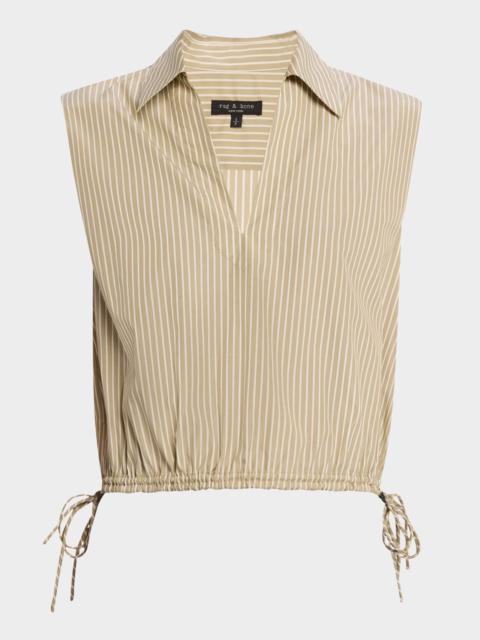 rag & bone Fiona Stripe Sleeveless Top