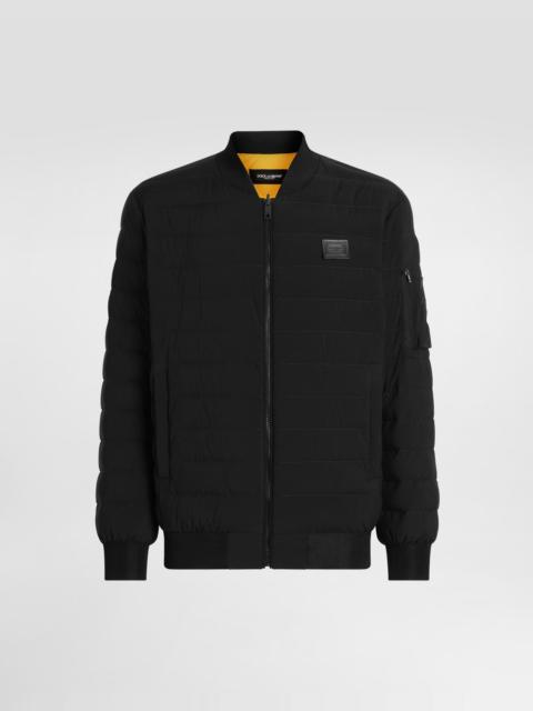 Dolce & Gabbana Quilted bomber jacket