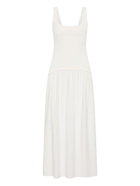 kristen midi square neck dress
