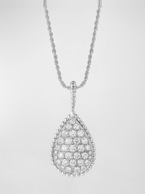 Boucheron Serpent Boheme White Gold Diamond Pendant