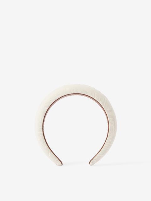 Burberry Logo Cotton Hairband