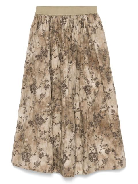 UMA WANG Gillian midi skirt