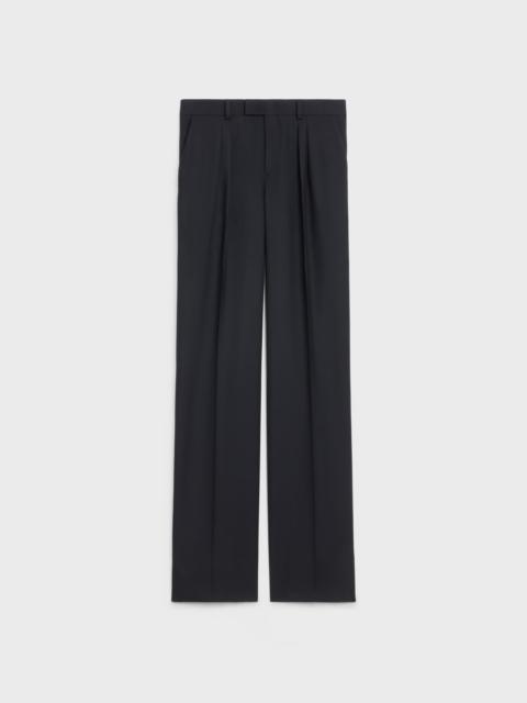 CELINE MARGARET PANTS IN WOOL GABARDINE