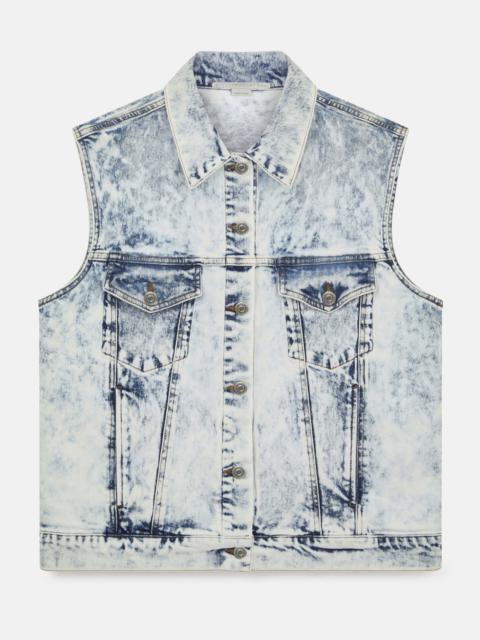 Stella McCartney Washed Denim Gilet