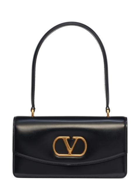 Valentino Valentino Garavani Vain Leather Shoulder Bag in Nero at Nordstrom