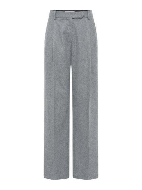 GABRIELA HEARST Henge Pant in Smoke Wool Cashmere Flannel