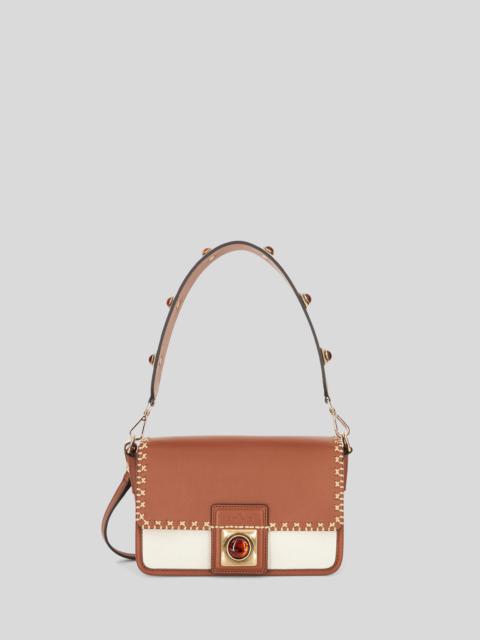 Etro SMALL CROWN ME SHOULDER BAG WITH AMBER STONES
