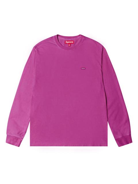 Supreme Supreme Small Box Long-Sleeve Tee 'Bright Purple'