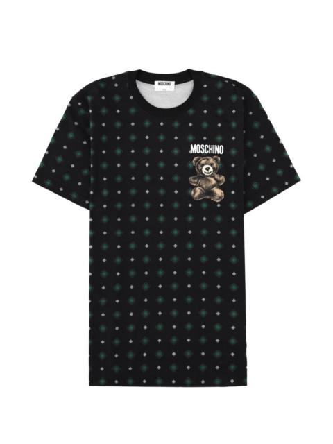 Moschino Polo Bear pattern T-shirt
