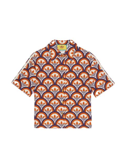 GUCCI Gucci x adidas Interlocking G And Trefoil Shirt Multicolor