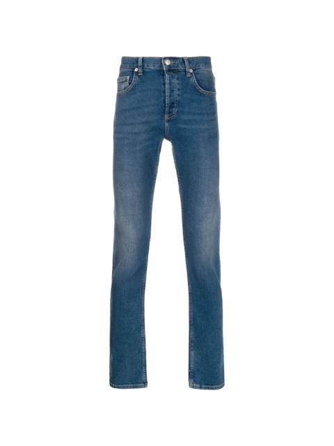 Sandro slim-fit washed jeans
