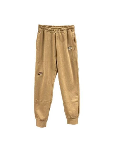 Nike Nike NSW retro double-label knitted trousers 'Brown' DZ6305-258