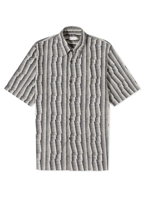 Dries Van Noten Dries Van Noten Clasen Geometric Print Short Sleeve Shirt