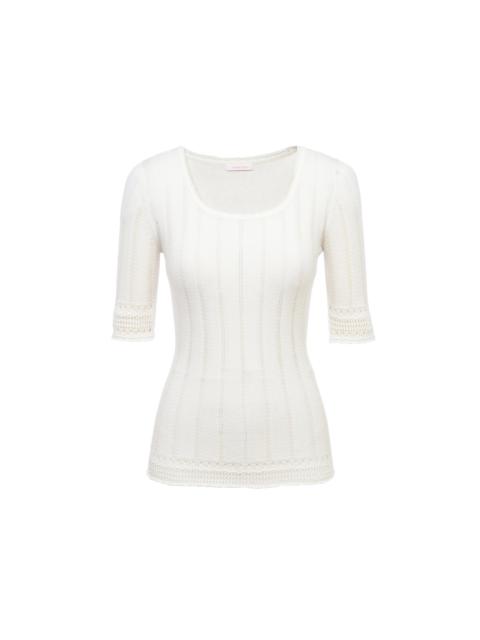 See by Chloé SCOOP-NECK TOP