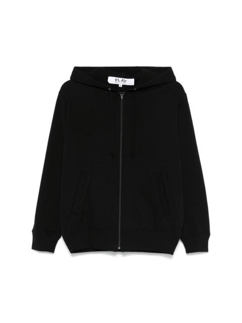 Comme des Garçons PLAY Back Red Emblem Hoodie Unisex