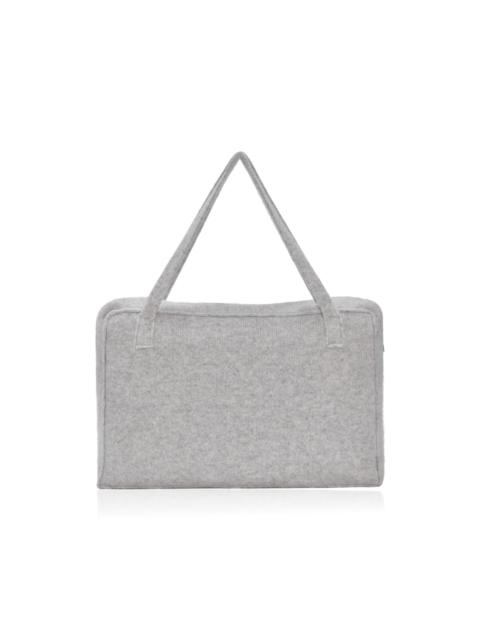 AYA MUSE Atlas Large Cashmere Duffle Bag grey