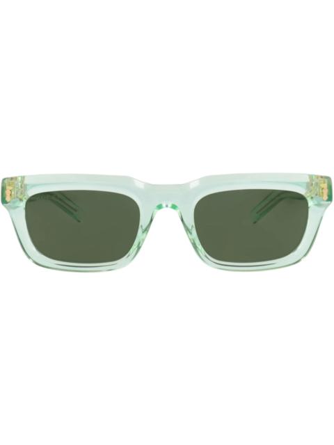 GUCCI Gucci Square-Frame Recycled Acetate Sunglasses Green Green Green (GG1524S-30014803-004)