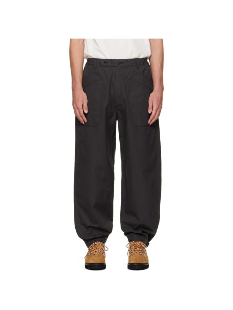 visvim Gray Carrol Trousers