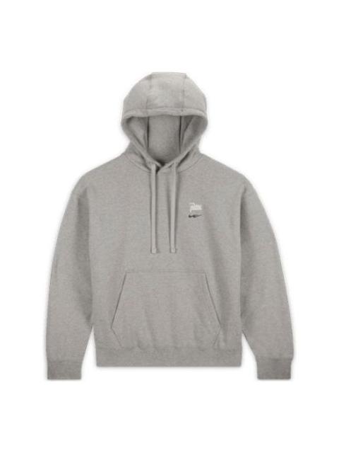 Nike Nike FC Barcelona x Patta Solo Swoosh Hoodie 'Grey' FD4147-063