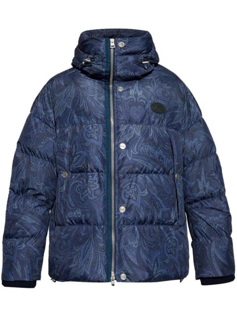 Etro paisley-print down jacket
