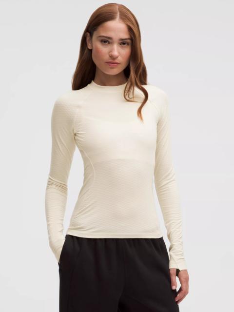 lululemon Diamond-Texture Wool-Blend Crewneck Base Layer