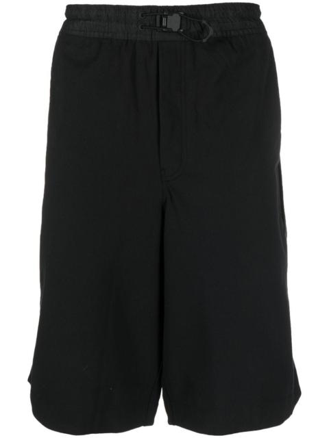 Y-3 drawstring bermuda shorts
