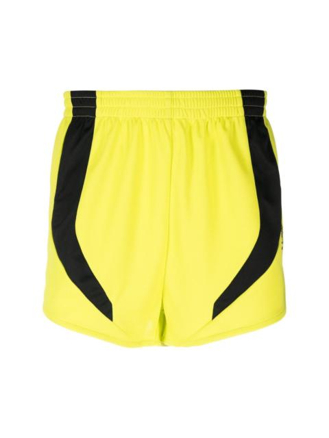 Martine Rose Football contrasting-panels track shorts