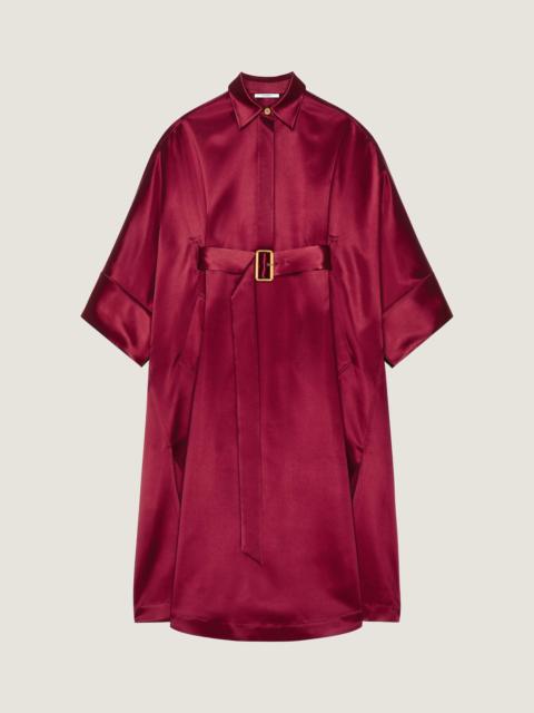 Givenchy COCOON LONG DRESS IN SATIN