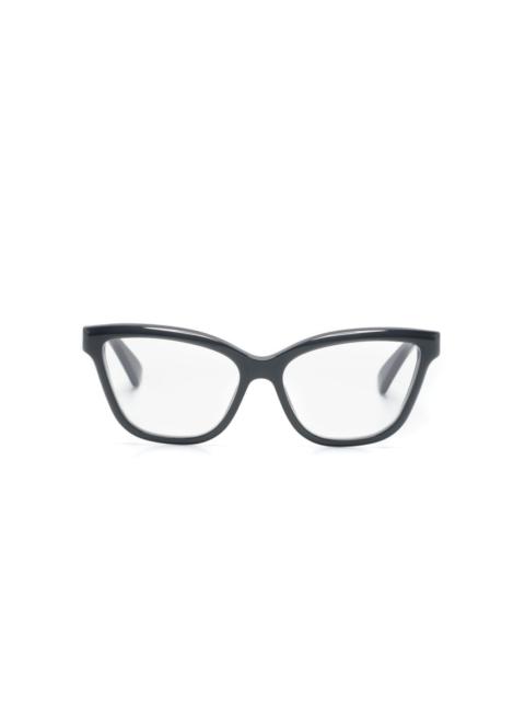 square-frame glasses