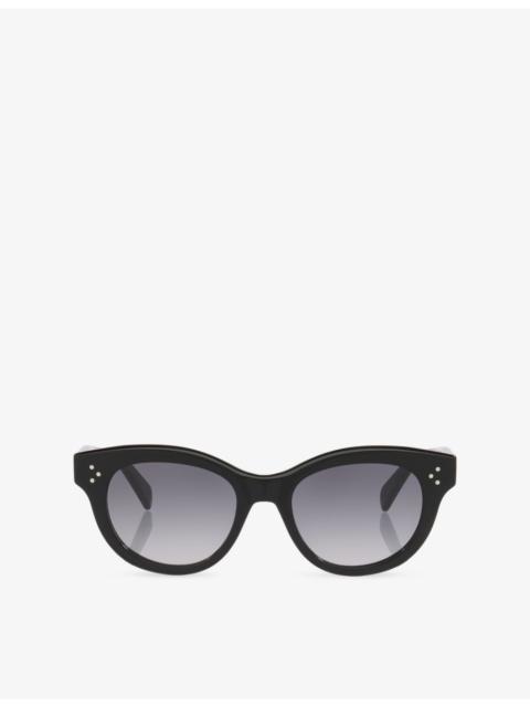 CELINE CL40332I Round-Frame Acetate Sunglasses